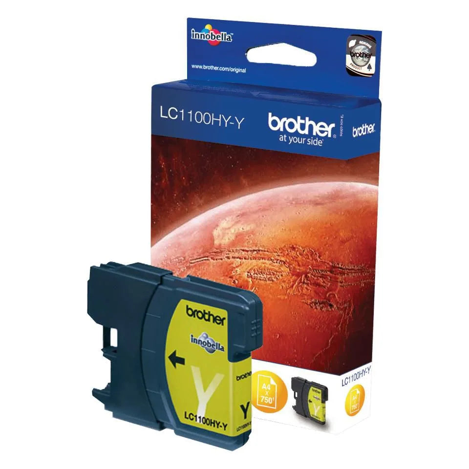 Brother LC1100HYY Brother LC1100HYY Cartus High Capacity Yellow pt. MFC6 4977766659901