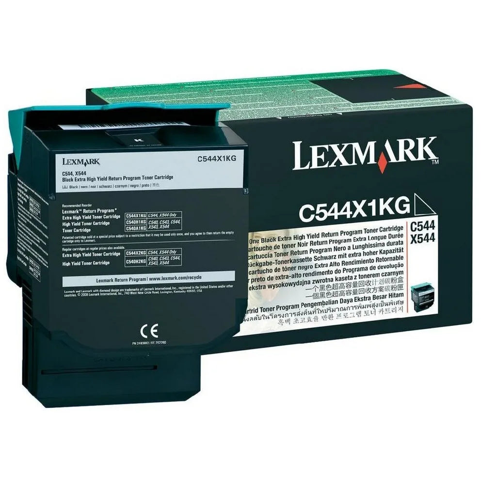 Lexmark C544X1KG Lexmark C544X1KG Cartus toner negru, ORIGINAL, Return Program, Extra High Capacity, 6K 734646083539