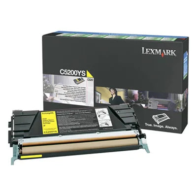 Lexmark C5200YS Lexmark C5200YS Cartus toner Yellow, ORIGINAL, Return Program, 1.500 pag 734646039482