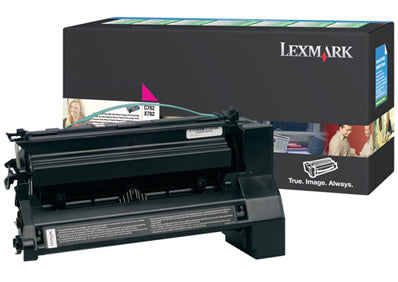 Lexmark C782X1MG Cartus toner Magenta, ORIGINAL, Return Program, Extra High Capacity 15K, 734646018784