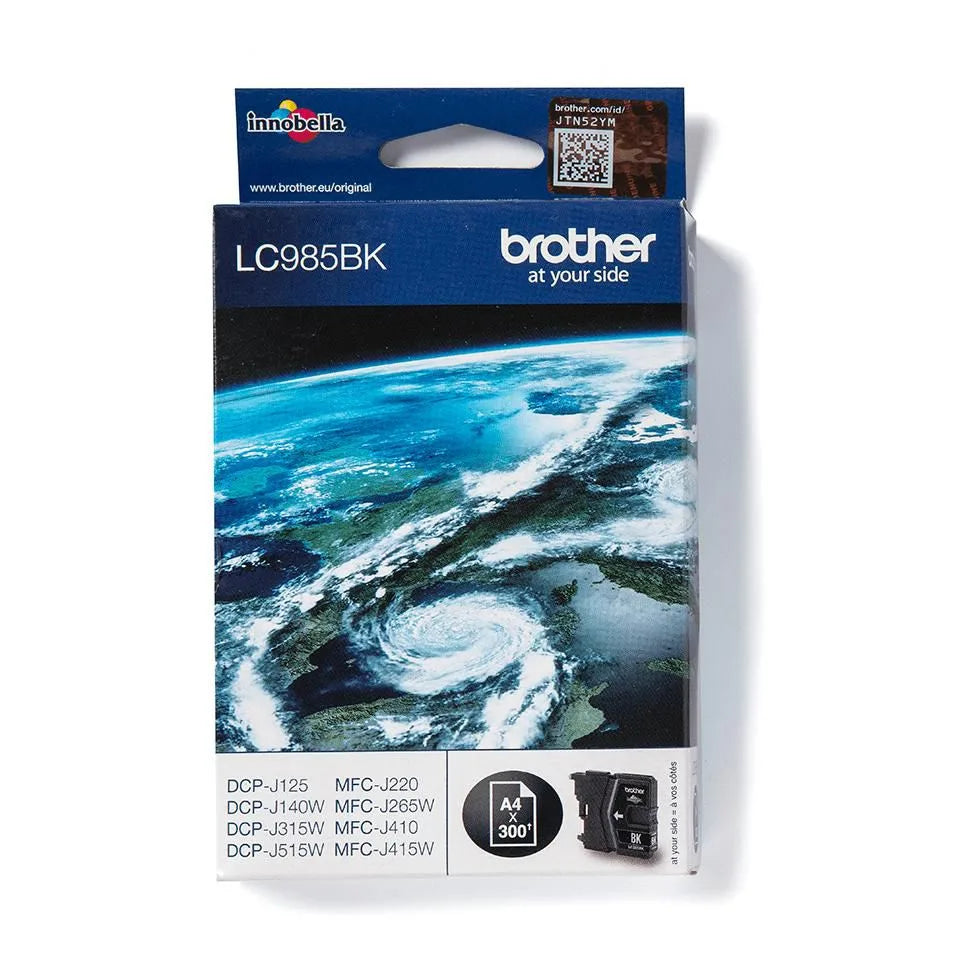 Brother LC985BK Brother LC985BK Cartus negru original pentru DCP-J125 / DCP-J315W/ D 4977766675413