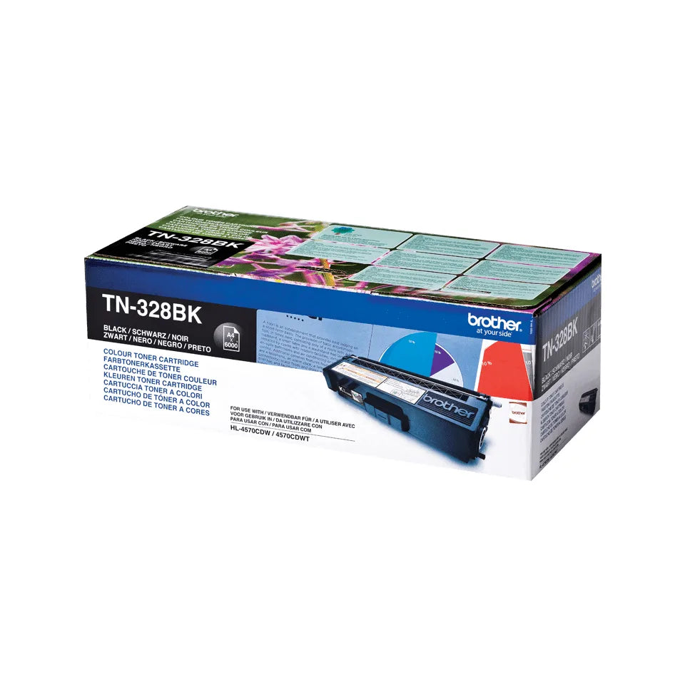 Brother TN328BK Brother TN-328BK Toner negru HC pentru Brother HL-4570CDW,MFC-9970CDW, 6000pg 4977766679428