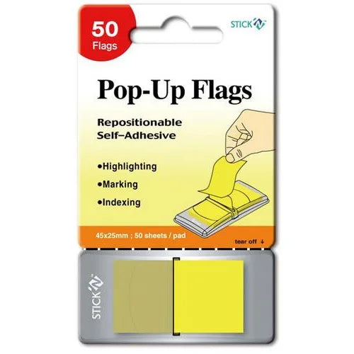 Hopax 26010 Hopax Pop-Up Index plastic 45x25mm 50 file 4712759260135