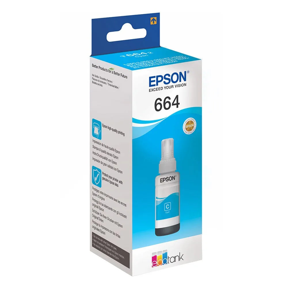 Epson C13T66424A Epson C13T66424A Rezerva cerneala cyan original 70 ml 8715946496542