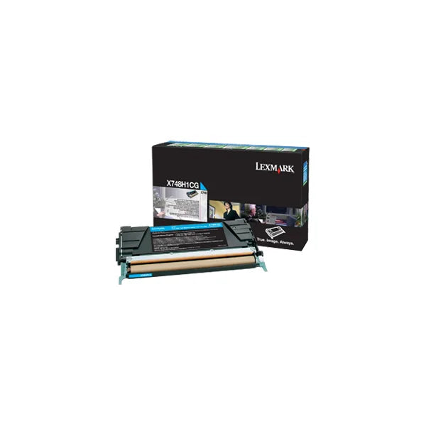 Lexmark X748H1CG Lexmark X748H1CG Cartus de toner Cyan HC, Return Program, pt X748DE 734646346740