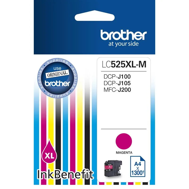 Brother LC525XLM Brother LC-525XLM Cartus original HC magenta pt. DCP-J100, 1300 pagini 4977766731430