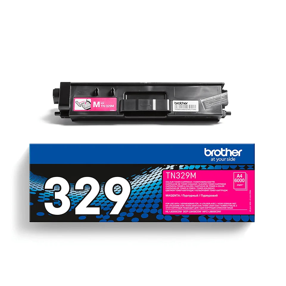 Brother TN329M Brother TN-329M Toner original magenta HC pt. Brother HL-8350CDW, DCP-L8450CDW, 6000 pag 4977766735070