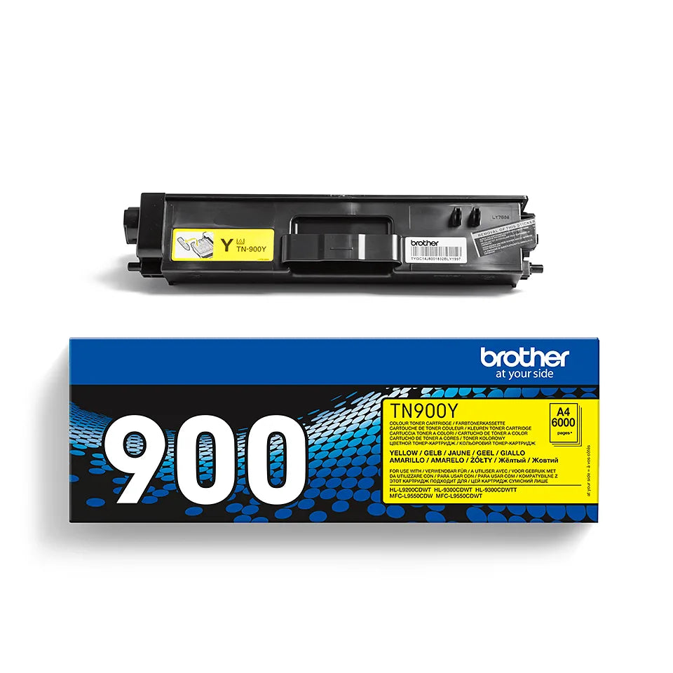 Brother TN900Y Brother TN-900Y Toner original yellow pentru Brother HL-L9200CDWT, MFC-L9550CDWT, 6000 4977766735124
