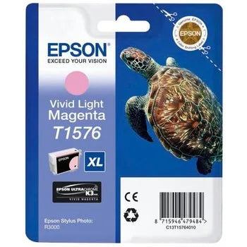Epson C13T15764010 Epson C13T15764010 Cartus original Vivid Light Magenta pentru Stylus Photo R3000 8715946479484