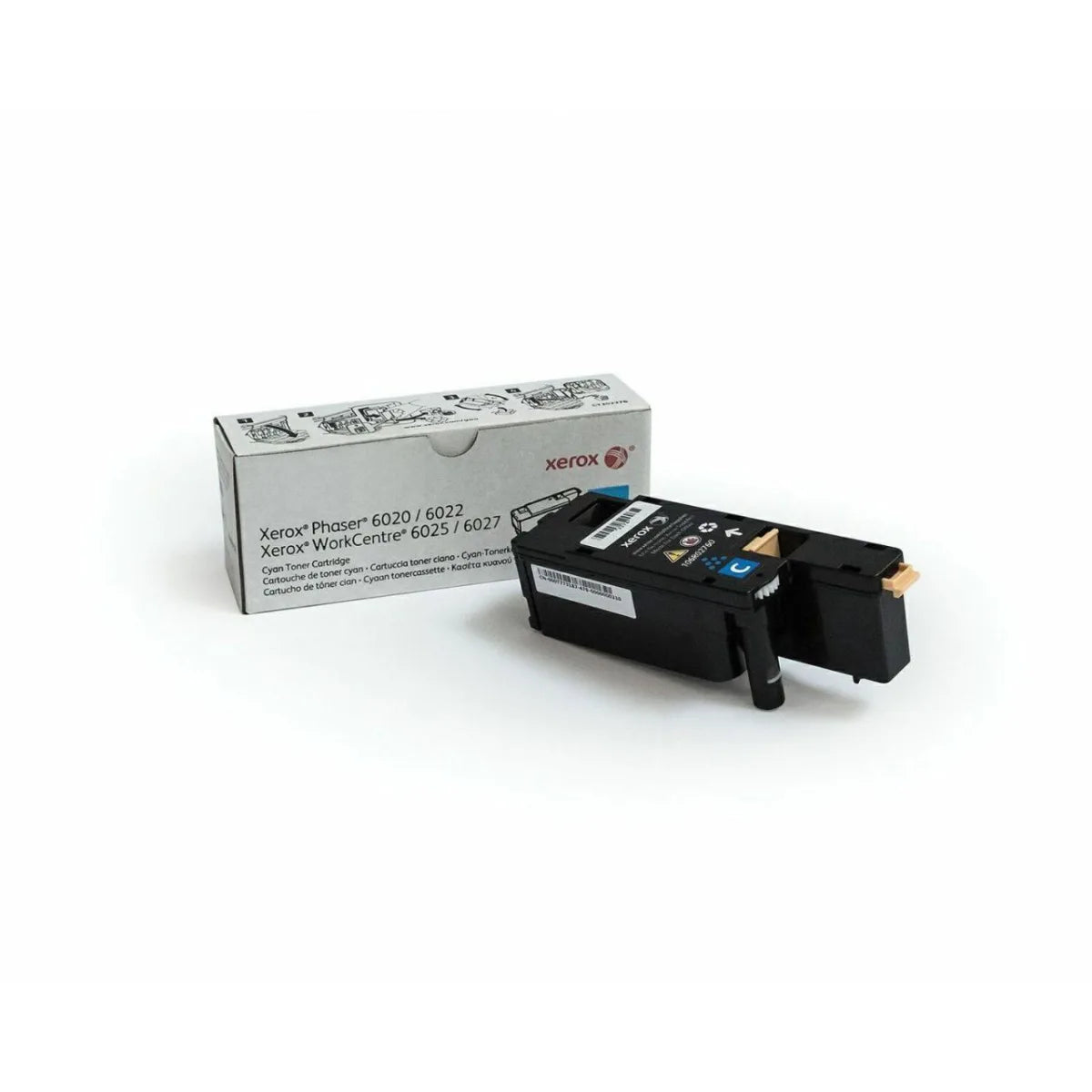 Xerox 106R02760 Xerox 106R02760 Cartus toner Cyan, ORIGINAL, Standard Capacity, 1000 pag 095205862812