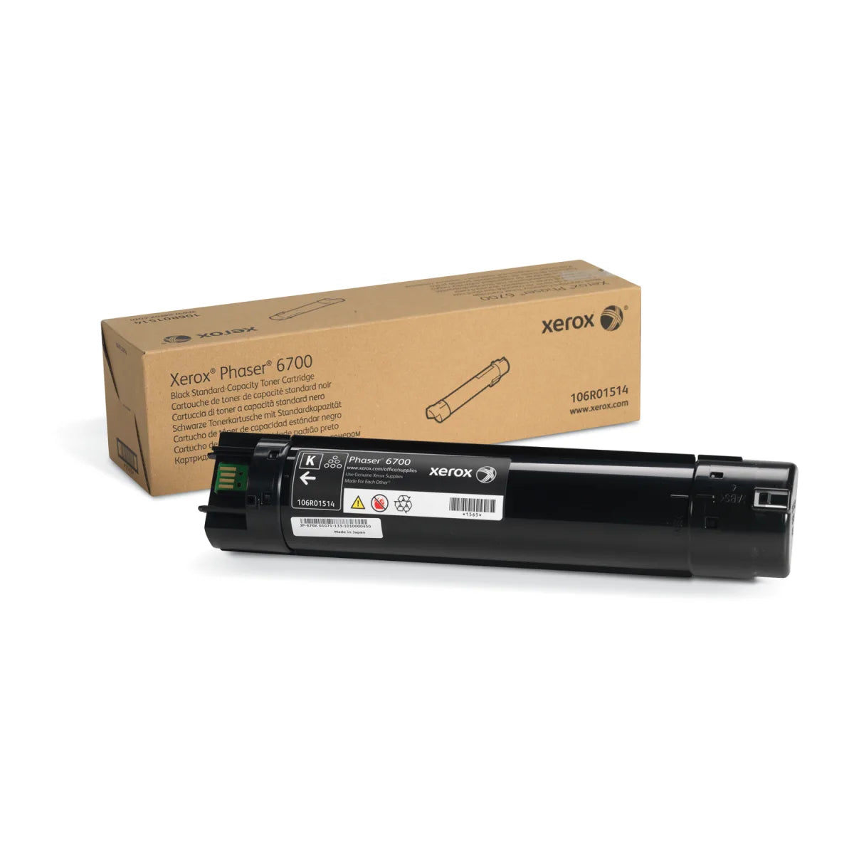 Xerox 106R01514 Xerox 106R01514 Cartus toner ORIGINAL black Standard Capacity pentru Xerox Phaser 6700