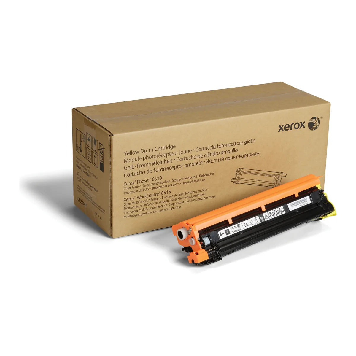 Xerox 108R01419 Xerox 108R01419 Drum Cartridge, Yellow pentru Xerox 6515/6510, 48.000 pag. 095205832730