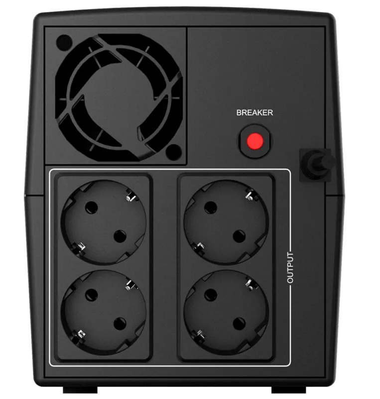 nJoy UPLI-LI200KE-CG01B Keen 2000 UPS Tower, Line interactive, 2000 VA / 1200 W, iesiri: 4 Schuko Intrar