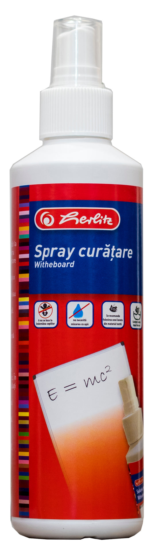 Herlitz 9478690 Spray pentru curatare whiteboard 250 ml, 6423967021064