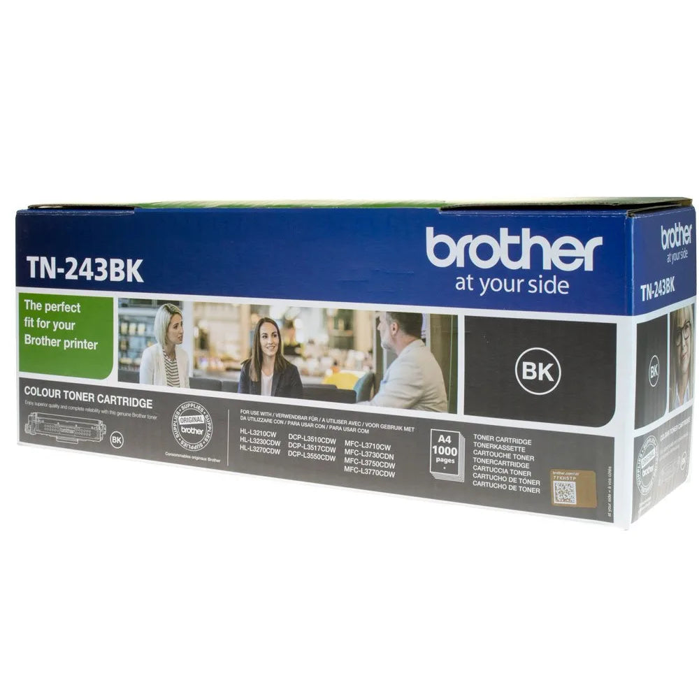 Brother TN243BK Brother TN-243BK Toner original negru pt. HL-L3210CW, HL-L3270CDW, MFC-L3770CDW, 1000 pg 4977766787451