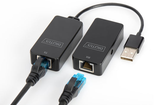 Digitus DA-70141 Prelungitor activ USB 2.0, USB A Mama USB A Tata, 50m, 4016032365082