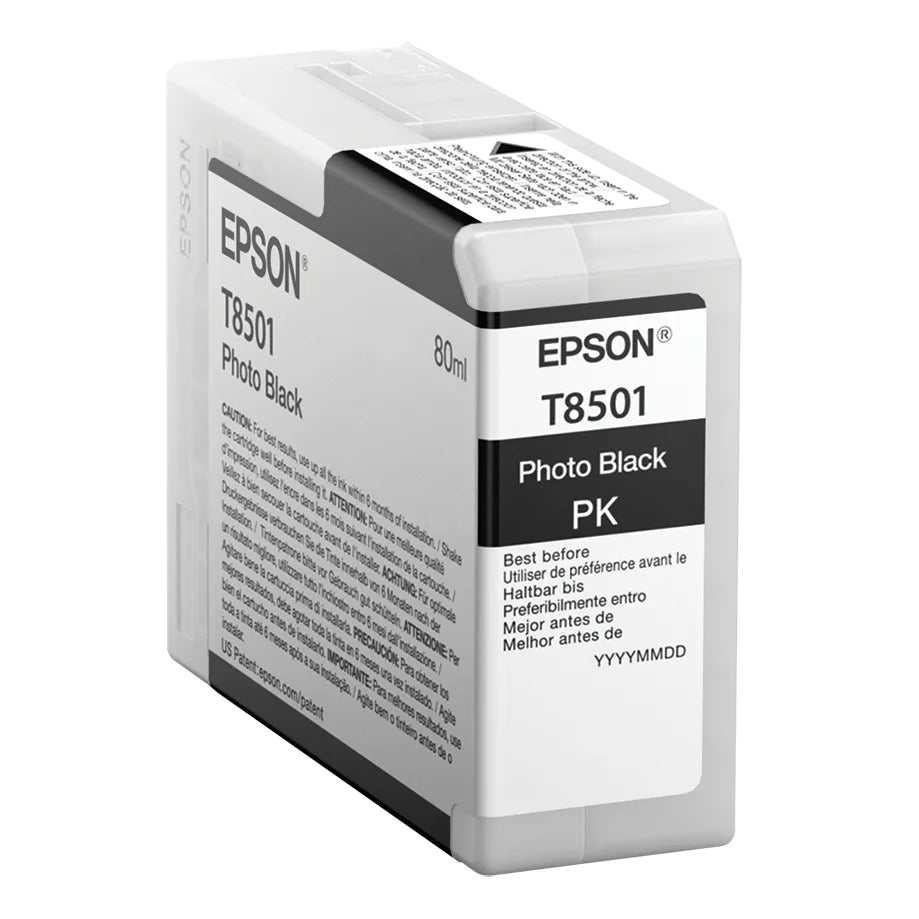 Epson C13T850100 Epson Ultrachrome cartus cerneala Photo Black T850100 pentru SC-P800, 80ML 010343914865
