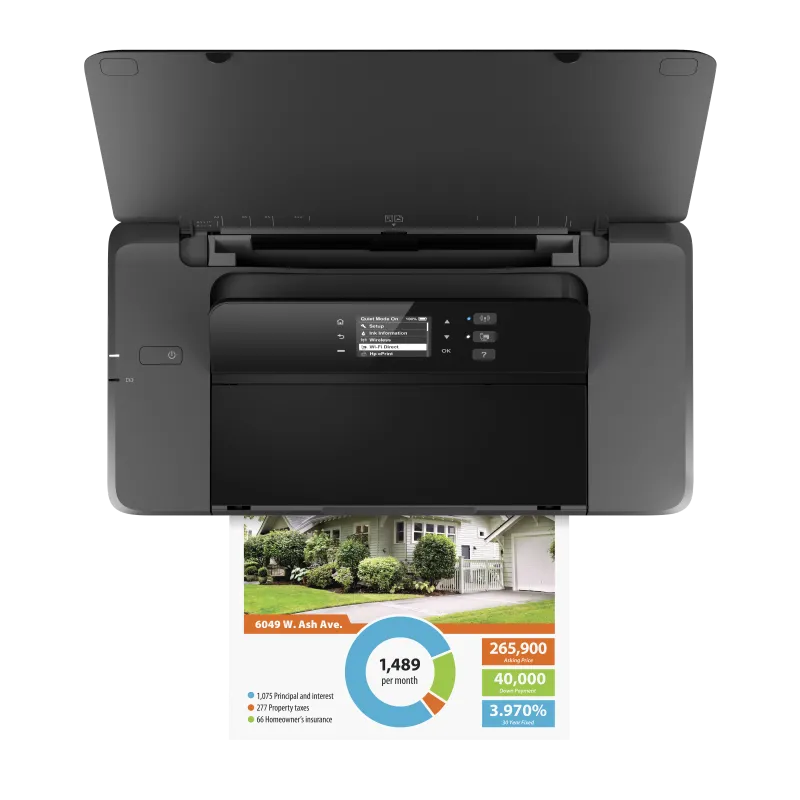 HP CZ993A Officejet 200 Mobile imprimanta portabila thermal inkjet color A4, 195697430763