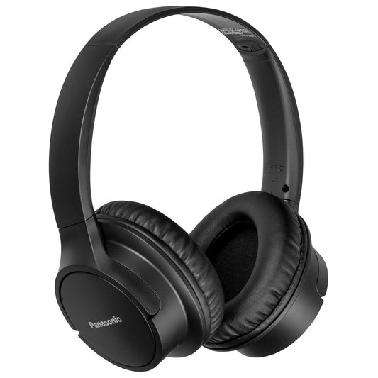 Panasonic RB-HF520BE-K Casti Audio Around-Ear, Wireless, Bluetooth, Microfon, Autonomie 50 ore, Negru, 5025232937424
