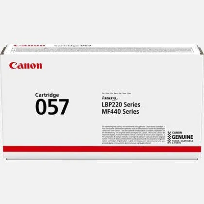 Canon 3009C002 CRG-057 Cartus toner negru original pentru LBP223, MF446, 3.100 pag