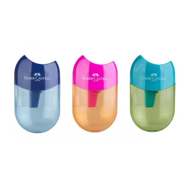 Faber-Castell FC183515 Faber-Castell Ascutitoare plastic cu container Apple Trend 2019 6933256640741
