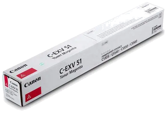 Canon 0486C002 CEXV51L Toner magenta pentru iR C5535 / 5535i / 5545i / 5735i, 26000 pg, 4549292053791