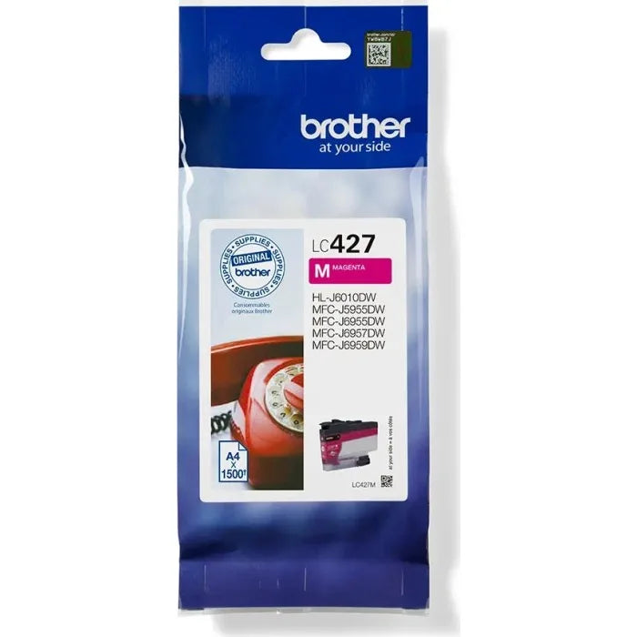 Brother LC427M Brother LC-427M Cartus magenta original pt MFC-J5955DW, MFC-J6955DW, MFC-J6957DW, 1500p 4977766815482