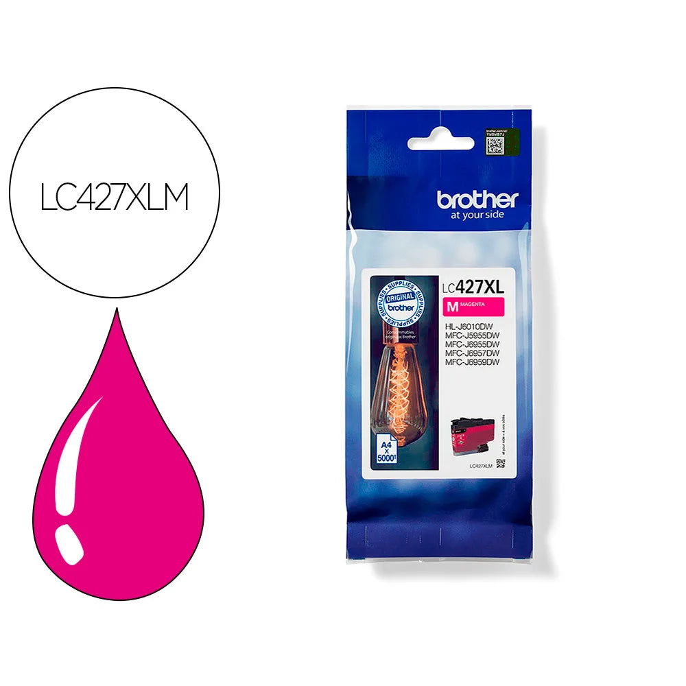 Brother LC427XLM Brother LC-427XLM Cartus magenta HC pt MFC-J5955DW, MFC-J6955DW, MFC-J6957DW, 3000pg 4977766815529