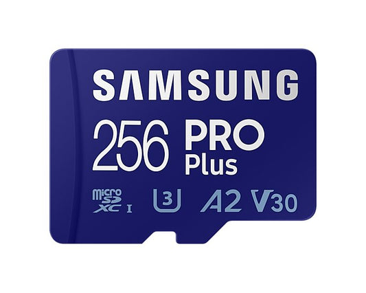 Samsung MB-MD256KA/EU PRO PLUS microSD 256GB Class10 Read up to 160MB/s, 8806092411197