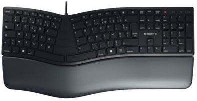 Cherry JK-4500FR-2 Tastatura KC 4500 ERGO Neagra, USB, AZERTY FR, 4025112093944