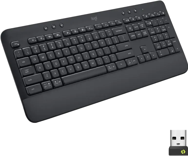 Logitech 920-010912 Signature K650 keyboard Bluetooth Graphite Suisse / Schweizer (Qwertz), 5099206105492