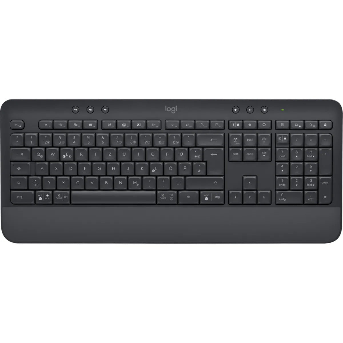 Logitech 920-010913 Logitech Signature K650 keyboard Bluetooth Graphite Deutsch (Qwertz) 5099206105508