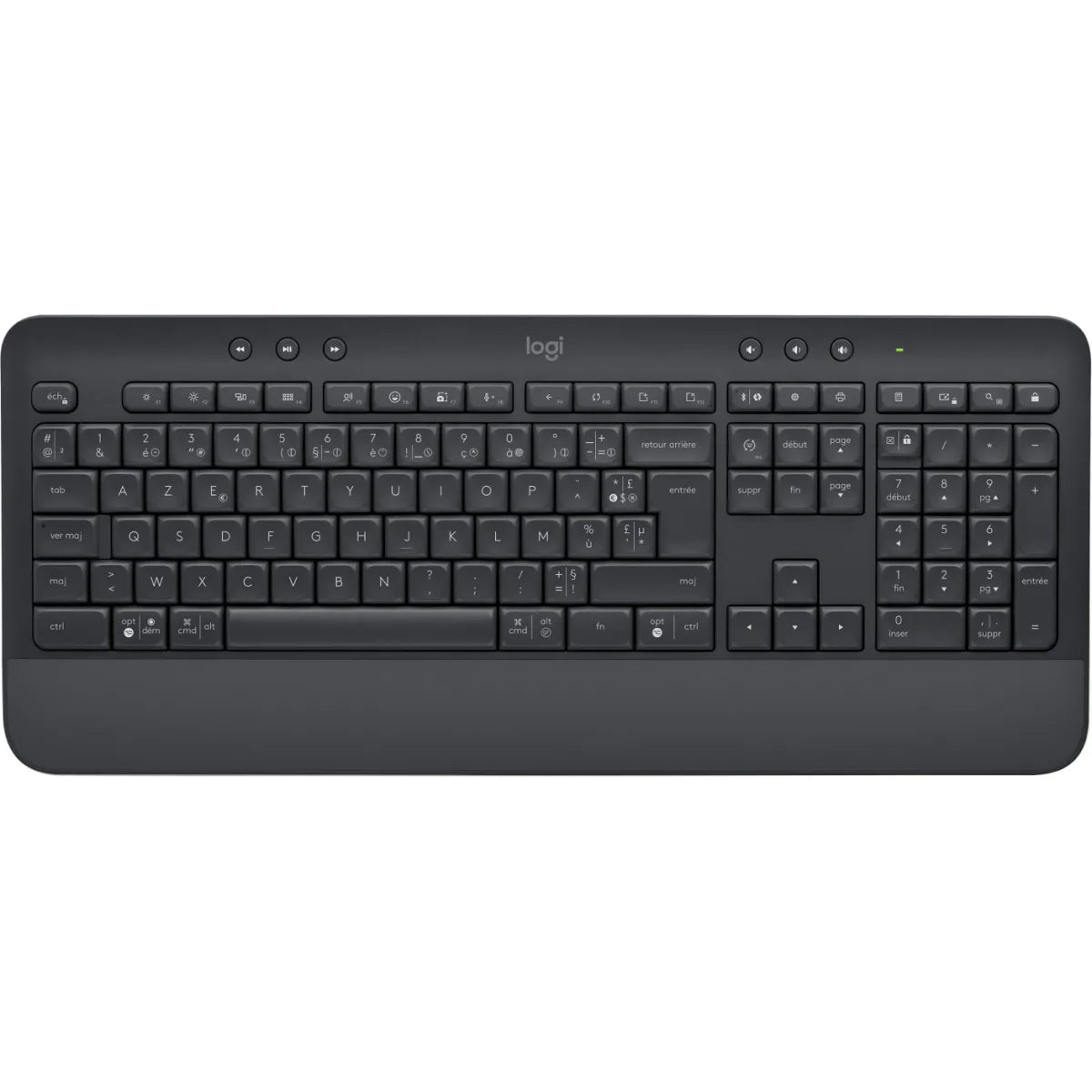 Logitech 920-010914 Logitech Signature K650 keyboard Bluetooth Graphite Français (Azerty) 5099206105515