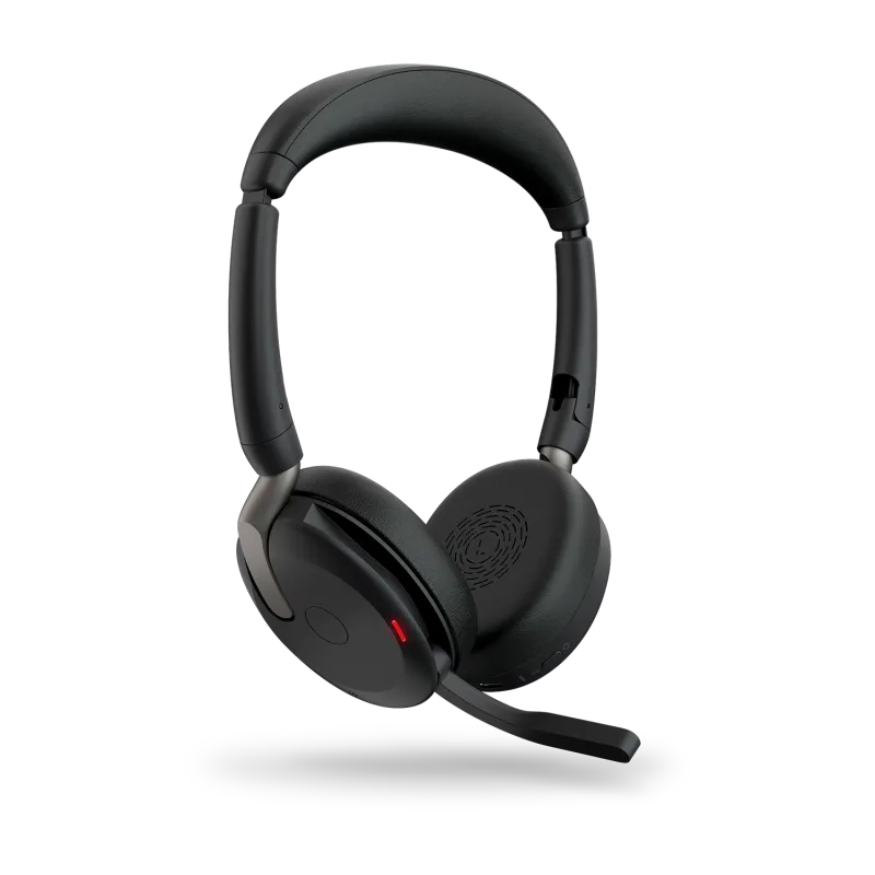 Jabra 26699-989-999 Casca EVOLVE2 65 Flex UC fara fir, Binaural, On-Ear, USB-A via Link 380a, Black, 5706991029086
