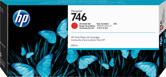 HP P2V81A No. 746 cartus ink Chromatic red 300 ml, 191628213566