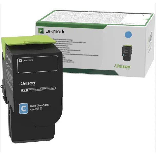 Lexmark 71C2HC0 Lexmark 71C2HC0 Cartus toner CYAN Original pentru CS730, 735, CX730, 10.500 pg