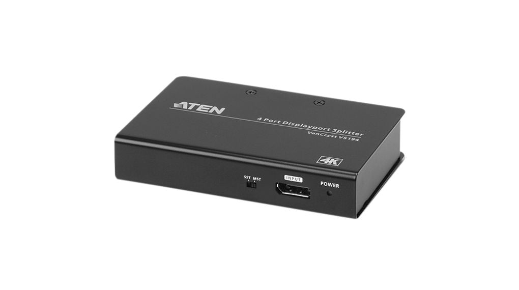Aten VS194-AT-G VS194-AT-G 4-port True 4K DisplayPort Splitter, 4719264645259