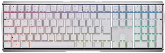 Cherry G80-3872LYADE-0 MX 3.0S Wireless Keyboard, Cherry MX RED switches, German Layout, White, 4025112108044