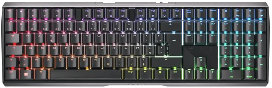 Cherry G80-3872LYAFR-2 MX 3.0S Wireless Keyboard, Cherry MX RED switches, French Layout, Black, 4025112108129