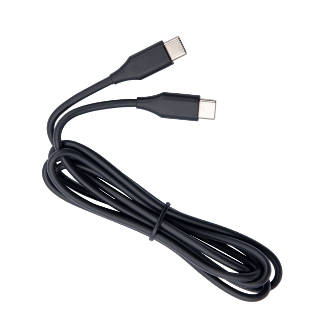 Jabra 14208-32 Evolve2 USB Cable, USB-C to USB-C, 1.2m, Black, 5706991023336