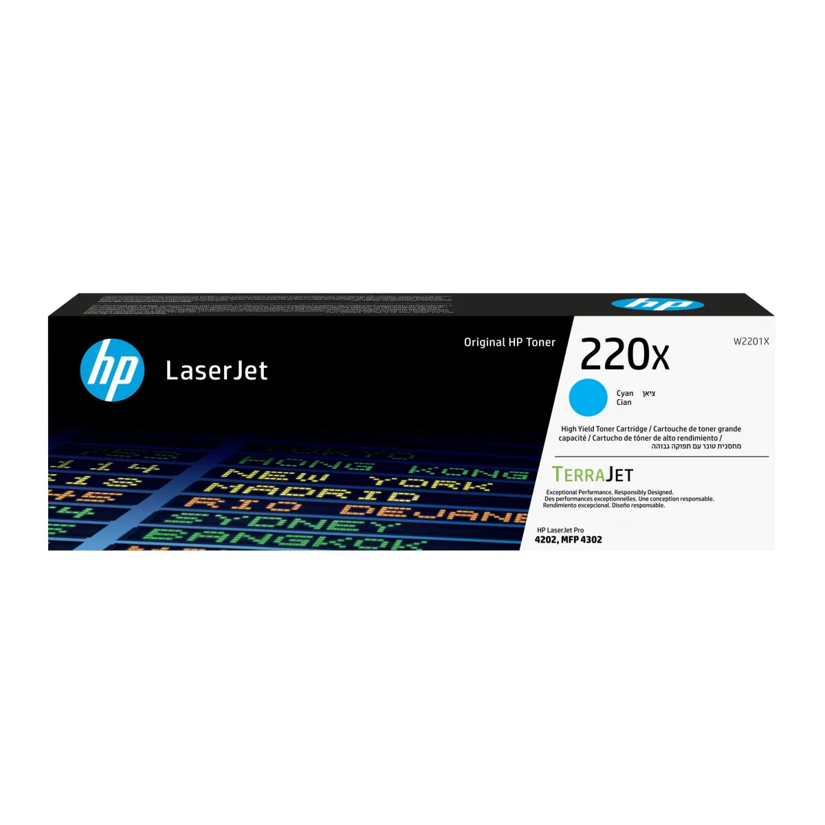 HP W2203A HP W2203A Cartus toner Laser MagentaORIGINAL No. 220A pt LaserJet Pro 4202, 4302 0193808760280