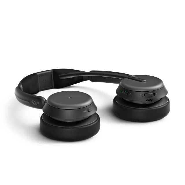 Epos 1001136 Casti stereo IMPACT 1060T ANC, fara fir/ wireless, pt. birou sau call center, 20