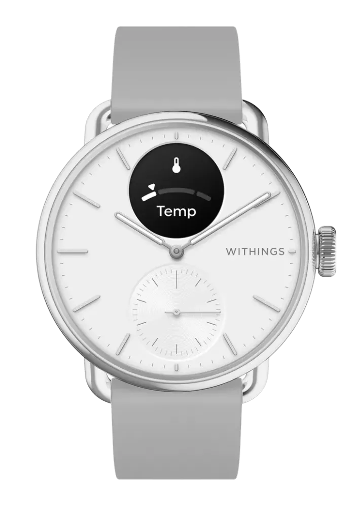 Withings HWA10-MODEL 2-ALL-INT Withings Scanwatch 2, 38mm White, 3700546708282