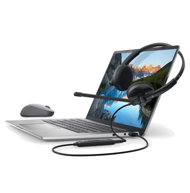 DELL 520-AAVV WH1022 Pro Stereo Headset CONNECTIVITY: Wired, USB-A / 3.5 mm stereo jack, 274042220