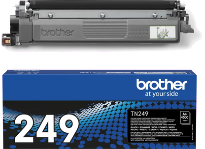 Brother TN249BK TN-249BK Toner negru original extra high capacity, 4500 pagini, 4977766821827