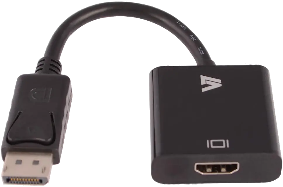 V7 CBLDPHD-1E Adaptor DisplayPort catre HDMI 1080P FULL HD, unidirectional, 662919069587
