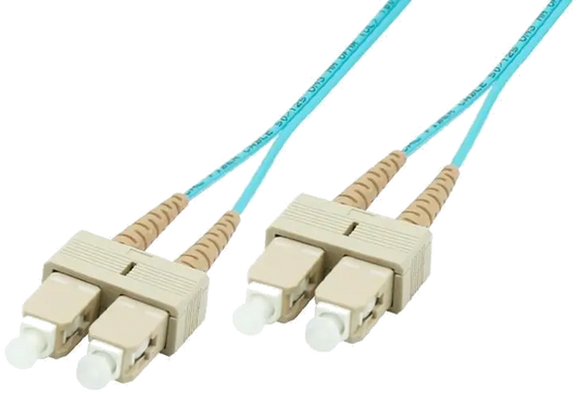 MicroConnect FIB222010 Patch cord fibra optica 10m SC/UPC-SC/UPC OM3 MM Duplex LSZH OD: 2mm, 0.3dB, 7331990076885