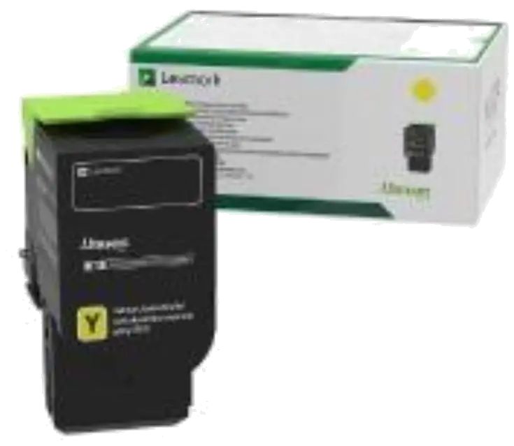 Lexmark 78C20Y0 Toner yellow original pentru 1400 pagini compatibil cu CX625, CS/CX 421, 734646650199
