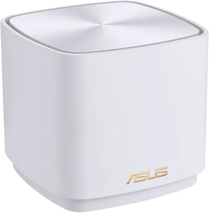 Asus XD4 PLUS (W-2-PK) AS ZENWIFI AX1800 XD4 PLUS WHITE 2PK dual-band large home Mesh ZENwifi system, 4711081760528