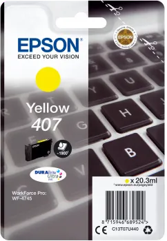 Epson C13T07U440 Cartus inkjet Yellow XL pentru seria WF-4745, T07U440, 8715946689524